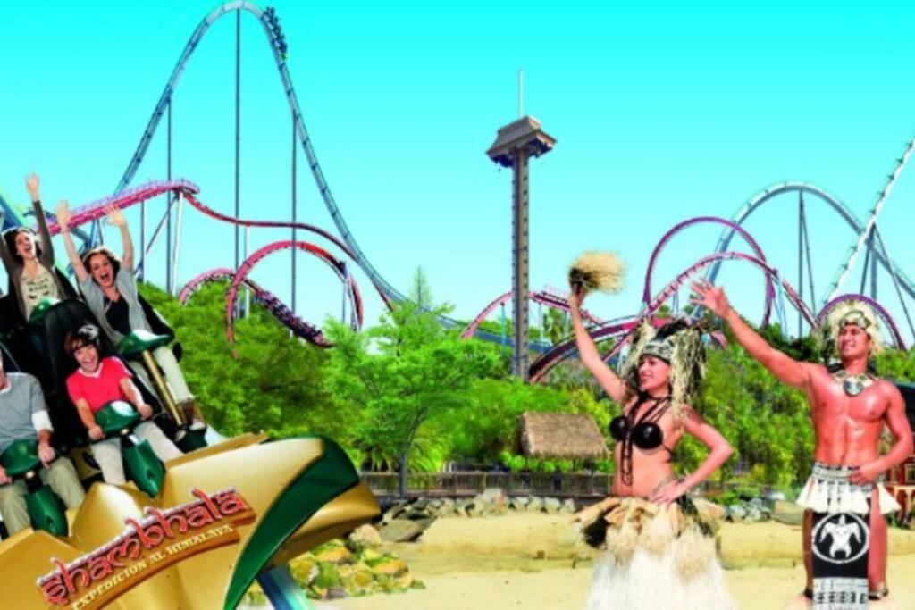 2Bd-Piscina-Playa-Port Aventura2 Leilighet Salou Eksteriør bilde